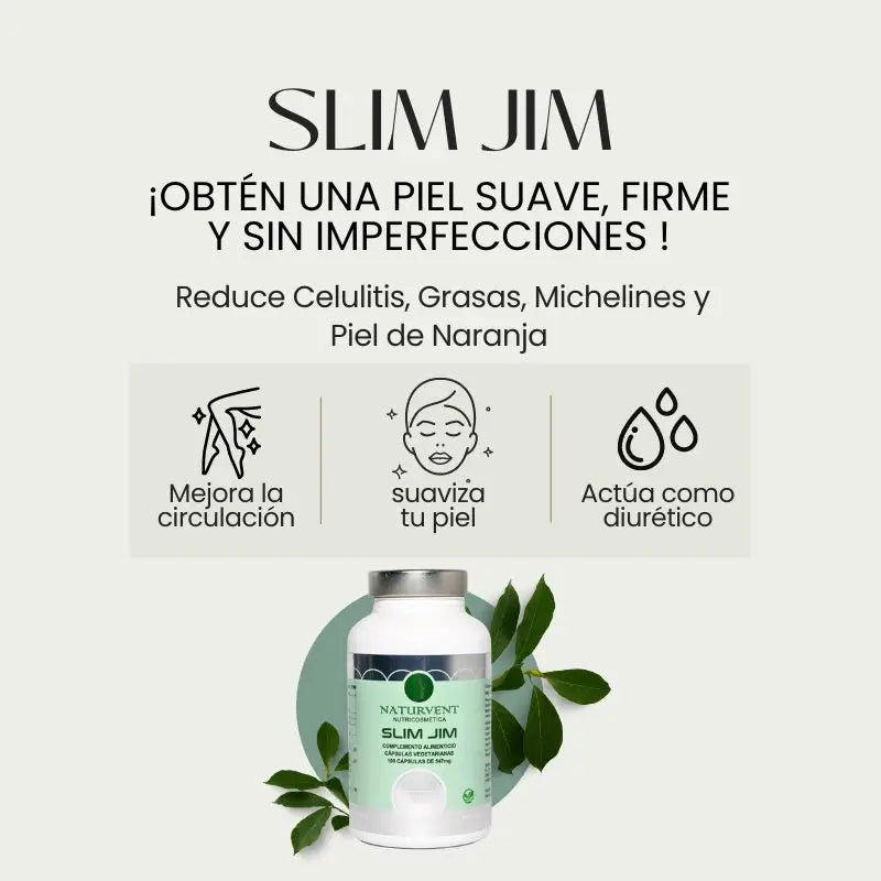 Naturvent Anticelulitídny Slim Jim, 100 kapsúl
