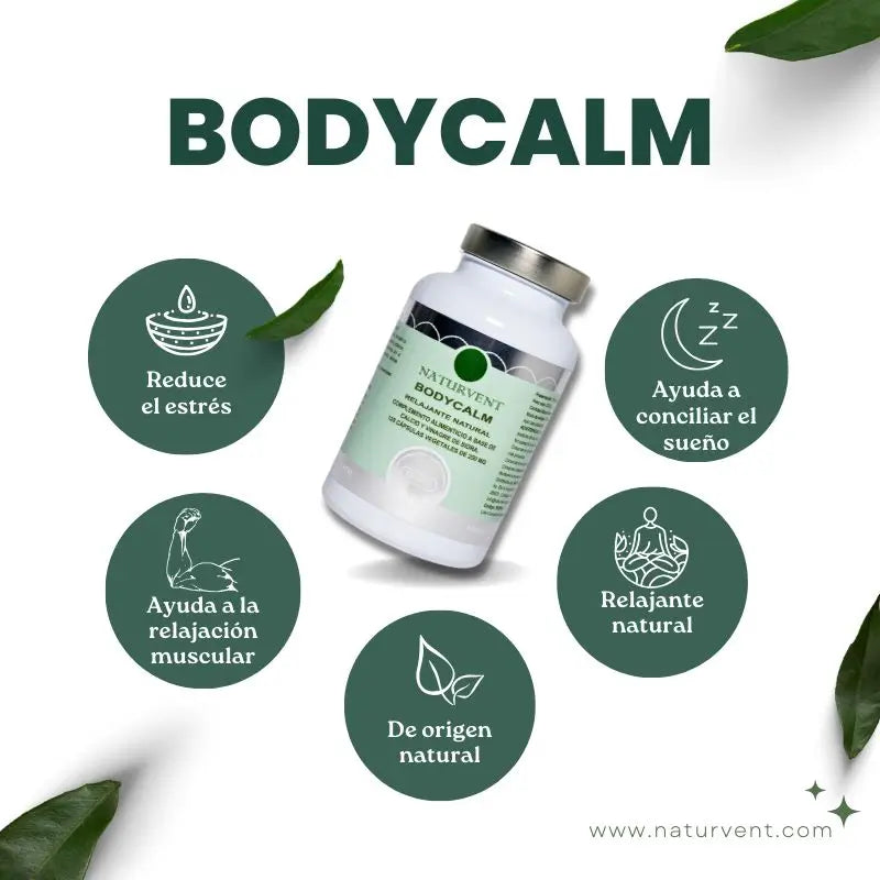 Naturvent Uvoľňujúci Bodycalm, 120 kapsúl