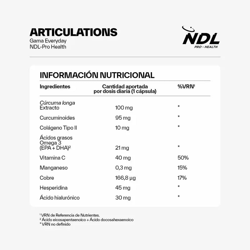 NDL Pro-Health Kĺby – kolagén typu II, 30 kapsúl