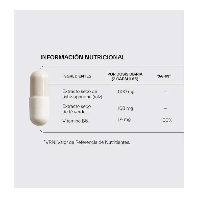 Ndl Pro-Health Ashwagandha Ksm-66 z ekologického pestovania + L-teanín, 120 kapsúl