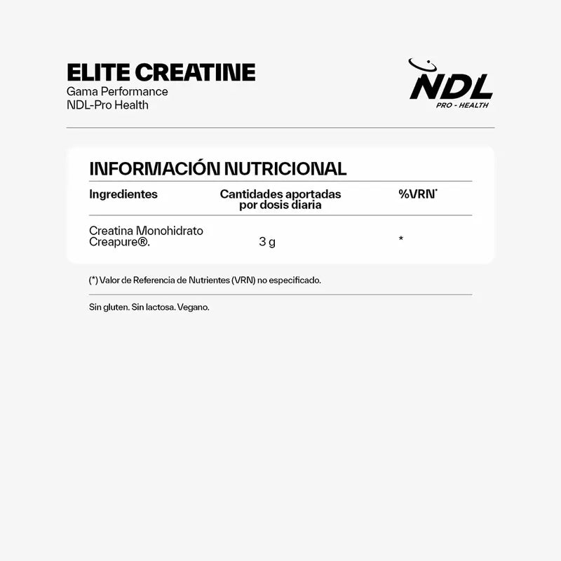 Ndl Pro-Health Elite Kreatín Creapure, 300 g