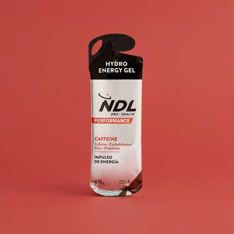 NDL Pro-Health Energetický gél s kofeínom, príchuť Cola, balenie 12 x 60 g