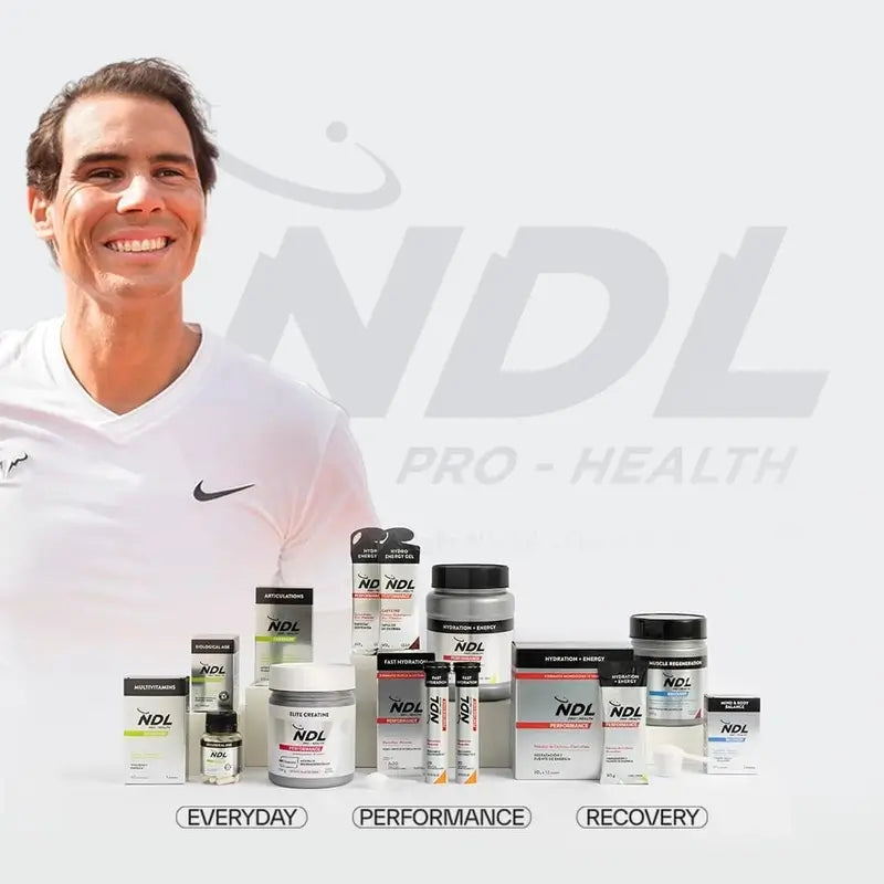 NDL Pro-Health Rýchla hydratácia Šumivé tablety s príchuťou pomaranča, balenie 2, 40 tabliet