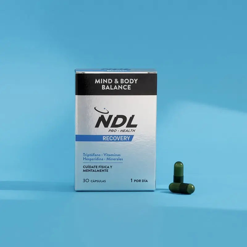 NDL Pro-Health Mind & Body Balance, tryptofán s horčíkom a vitamínom B6, 30 kapsúl