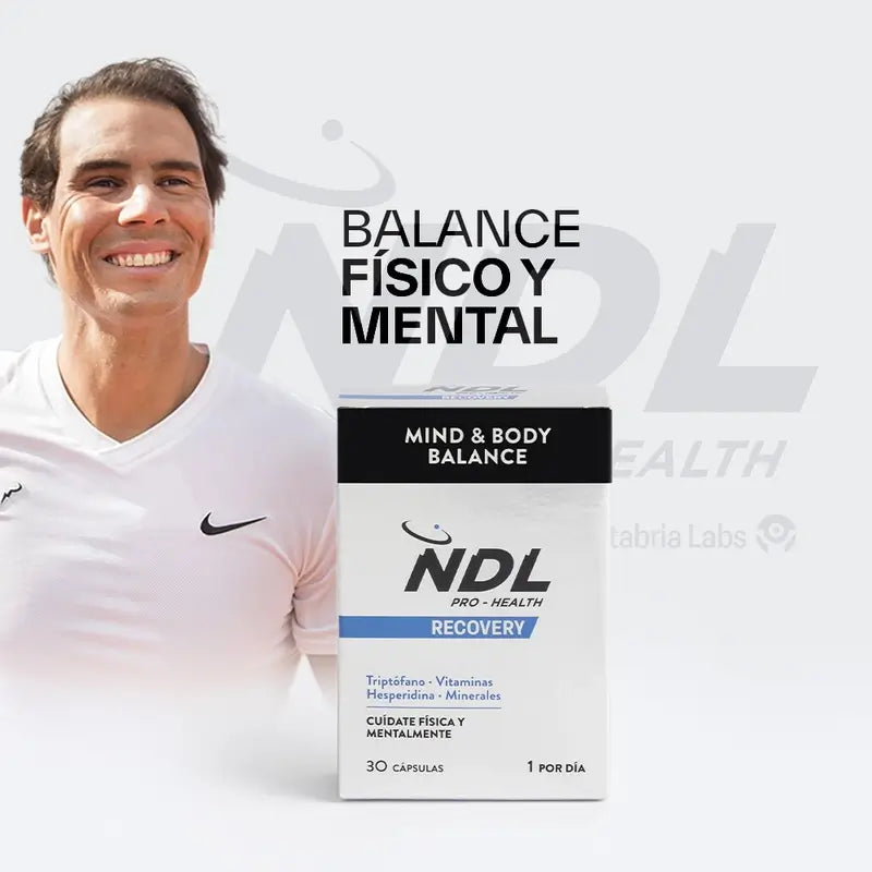 NDL Pro-Health Mind & Body Balance, tryptofán s horčíkom a vitamínom B6, 30 kapsúl