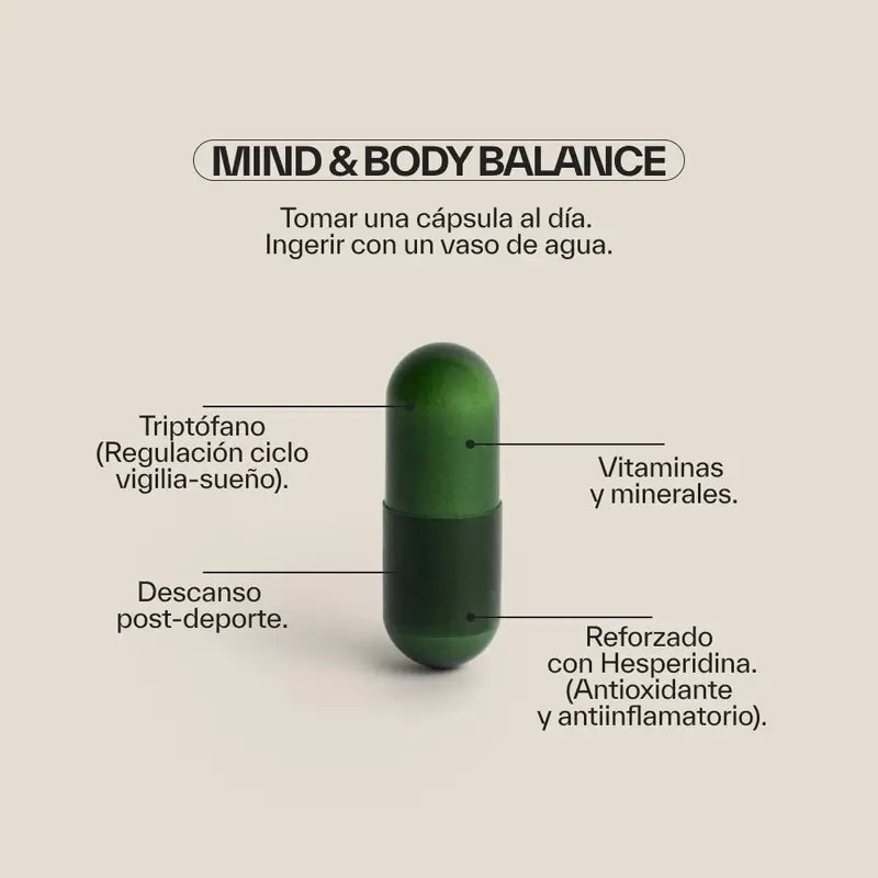 NDL Pro-Health Mind & Body Balance, tryptofán s horčíkom a vitamínom B6, 30 kapsúl
