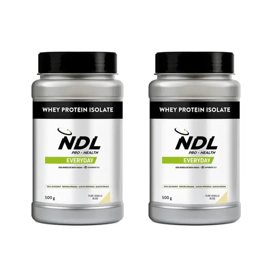 Ndl Pro-Health Whey Protein Isolate - Isolated Protein, Pure Vanilla Bliss , 2X500 G