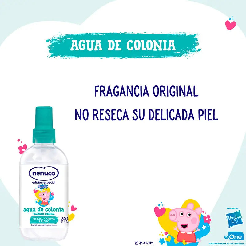 Nenuco Kolínska voda Peppa Pig, 240 ml + pohárik ako darček