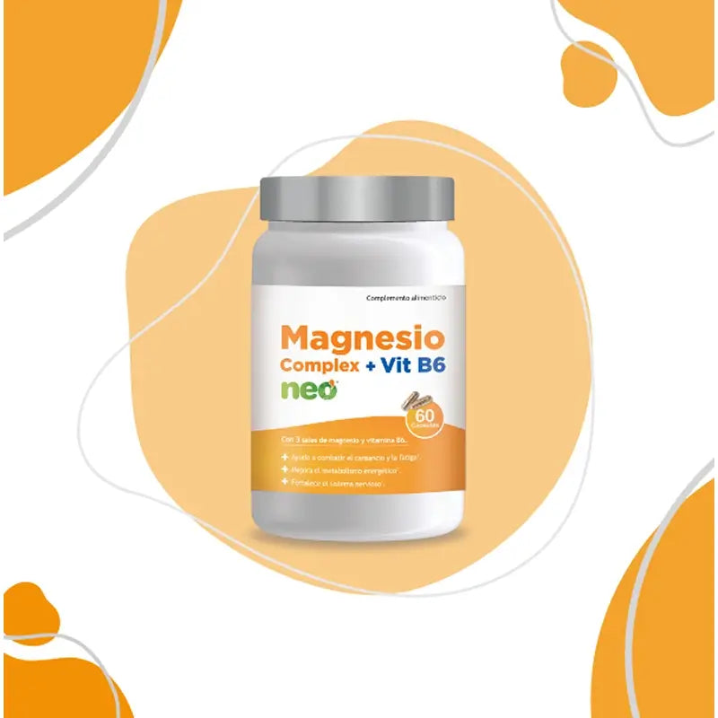 Neo Magnesio Complex + vitamín B6, 60 kapsúl