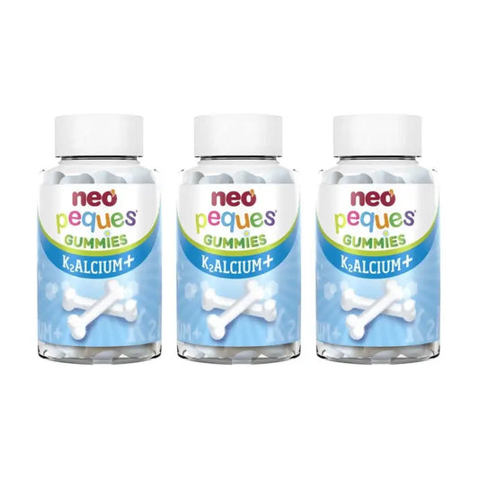 Neo Peques Gummies Kalcium, balenie 3 x 30 gumených cukríkov