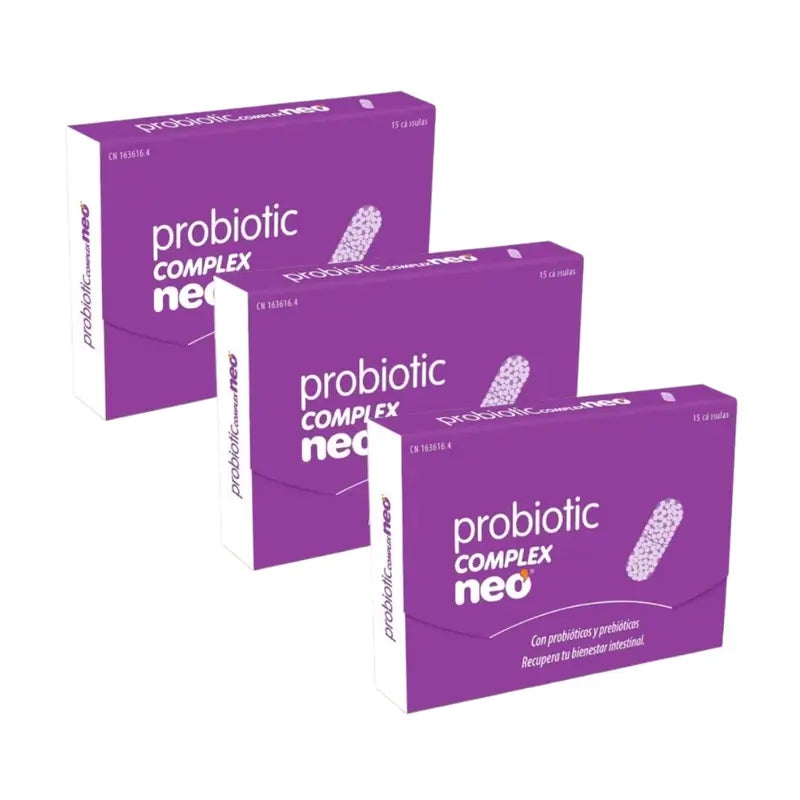 Neo Probiotic Complex, balenie 3 x 15 kapsúl