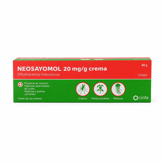 Neosayomol, 20 mg/g krém, 1 tuba 60 g