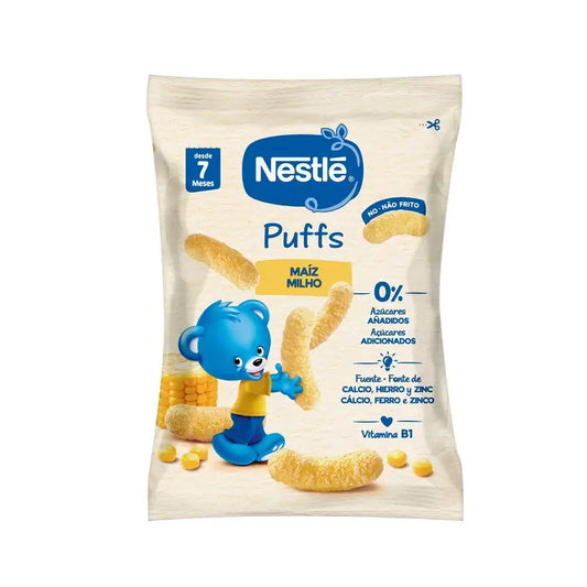 Nestlé Healthy Snacking Happy Puffs Prírodná kukurica, 28 g