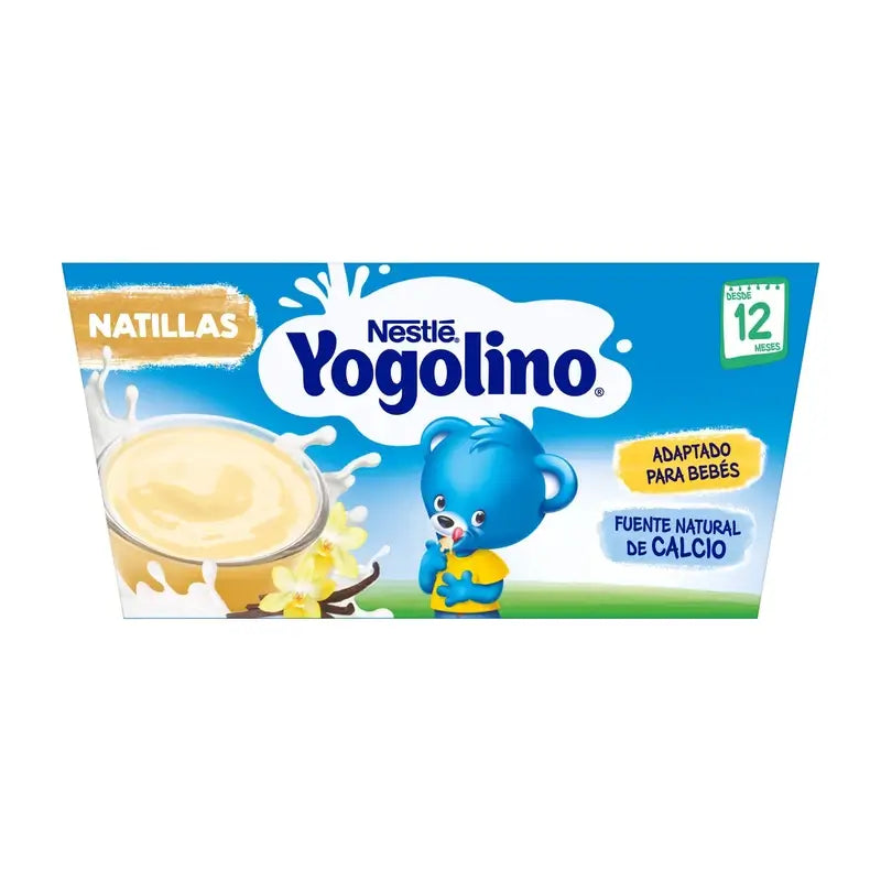 Nestlé Yogolino Dezerty – vanilkový krém, 4 x 100 g