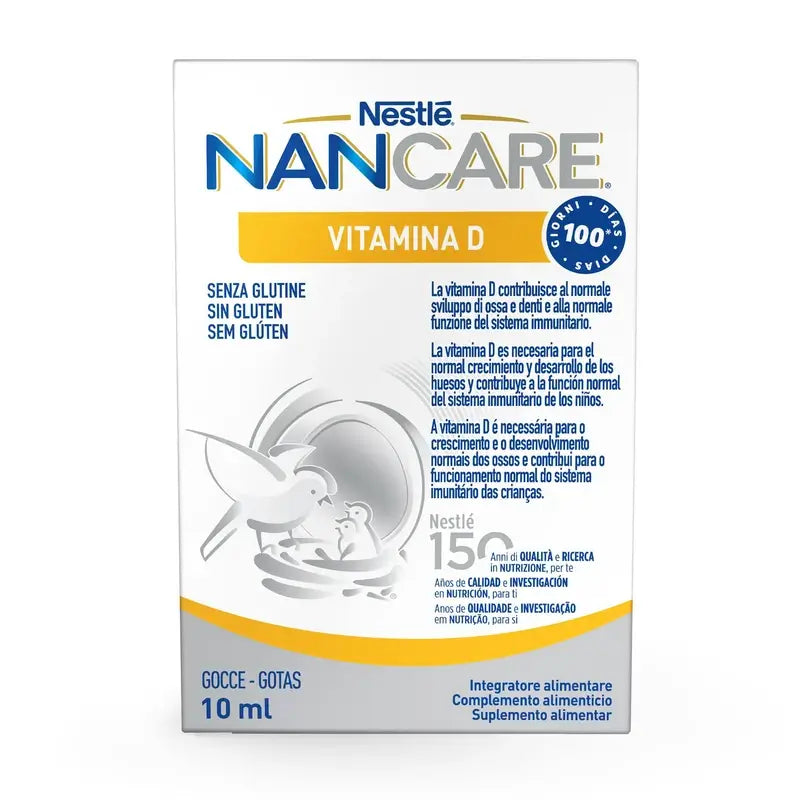 Nestlé Nancare Vitamín D, 10 ml