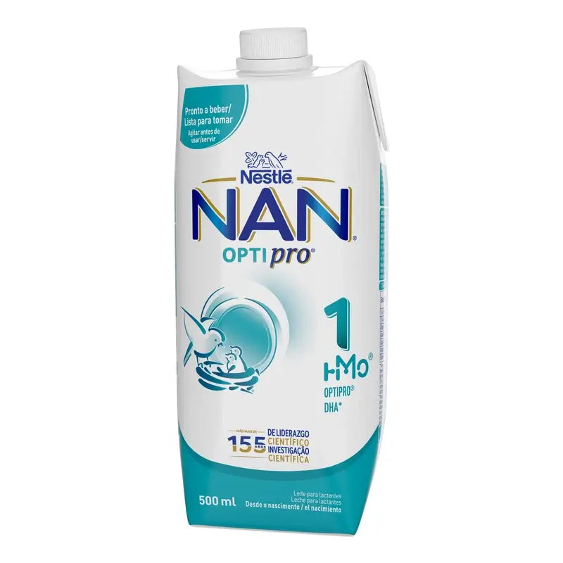 Nestlé Nan Optipro 1 v tekutej forme, 500 ml