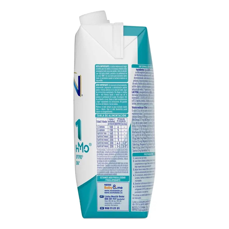 Nestlé Nan Optipro 1 v tekutej forme, 500 ml