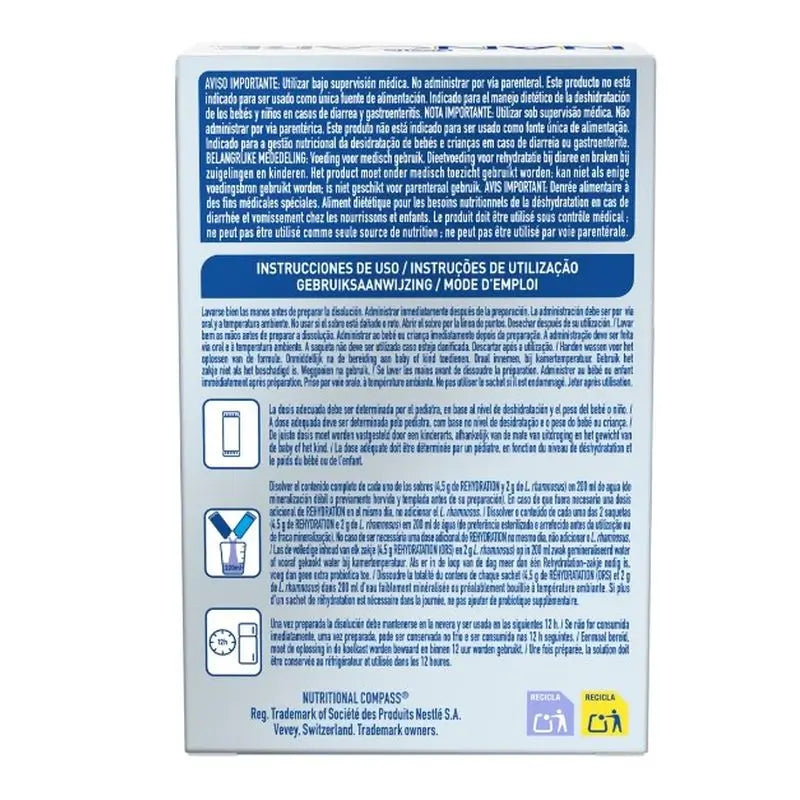 Nestlé Nancare Hydrate Pro, 6 × 4,5 g + 6 × 2 g