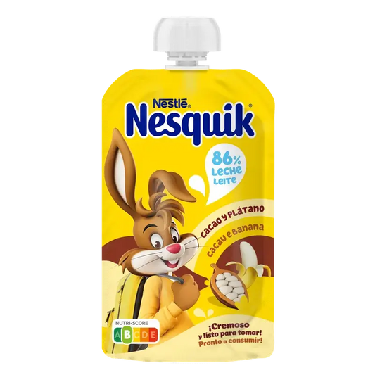 Nestlé Nesquik Kakao a banán, 8 x 110 g