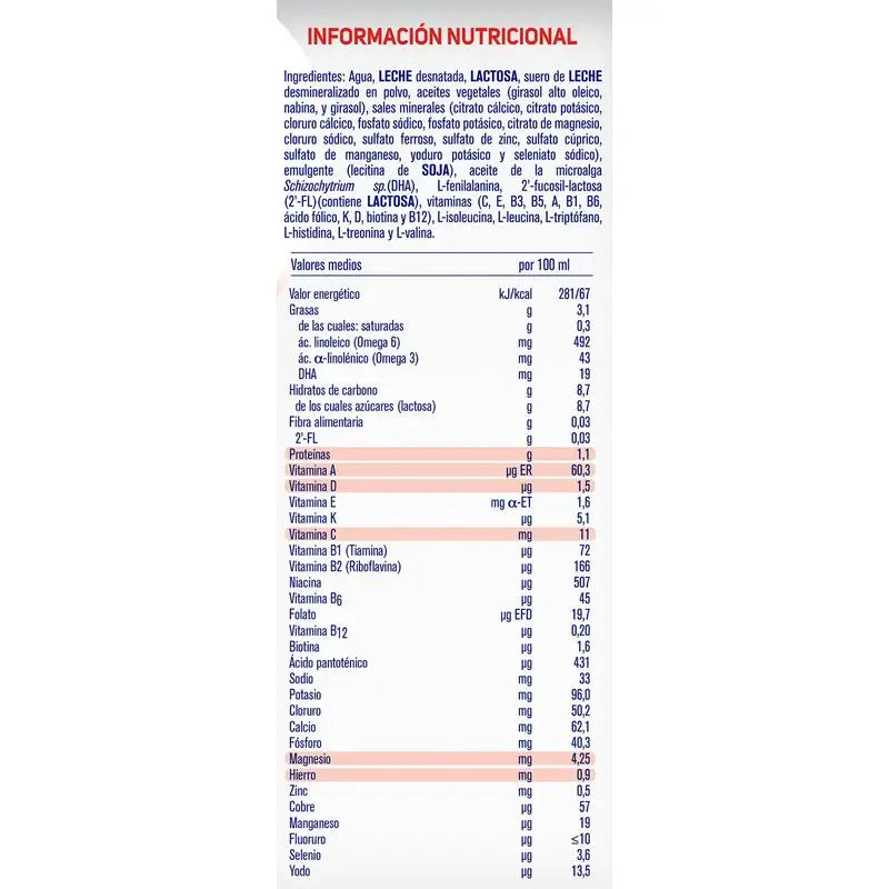 Nestlé  Nidina 2, 1 liter