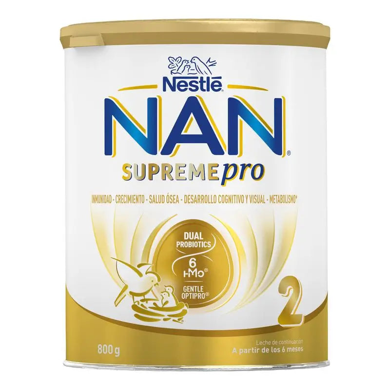 Nestlé Nan Supreme Pro 2 – pokračovacie mlieko, 4 × 800 g