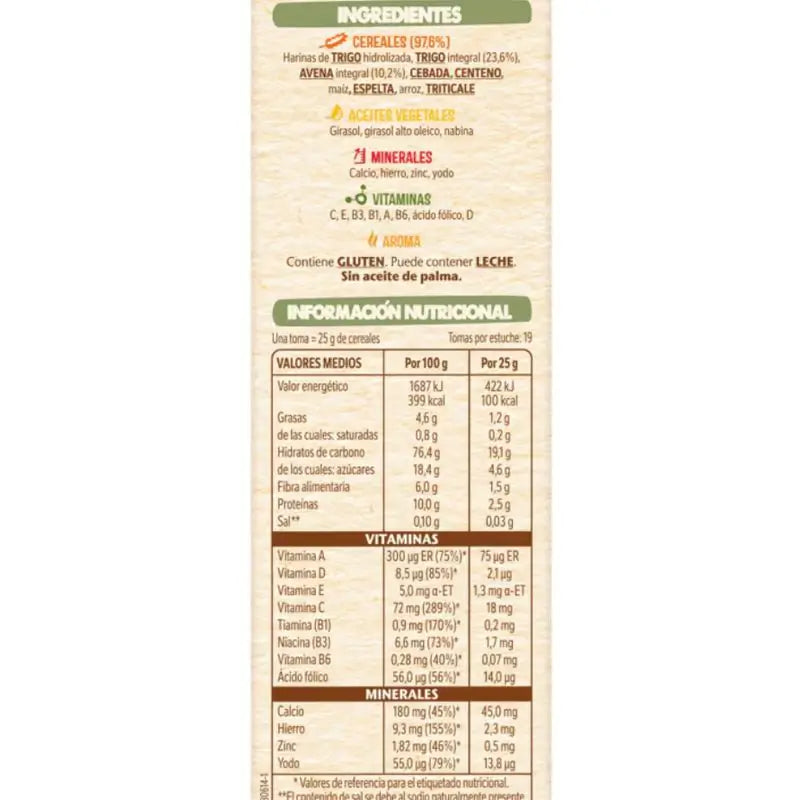 Nestlé – balenie 6 detských kaší s 8 druhmi obilnín, 475 g