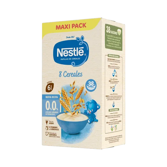 Nestlé Kaša z 8 druhov obilnín 0 %, 570 g
