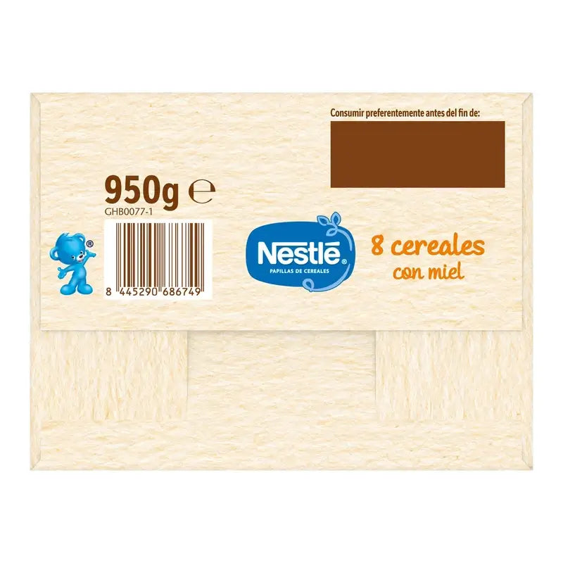 NESTLÉ Detská kaša z 8 obilnín s medom, 950 g