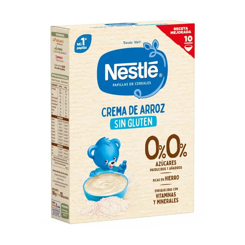 Nestlé Bezlepková kaša z kukurice a ryže, 180 g