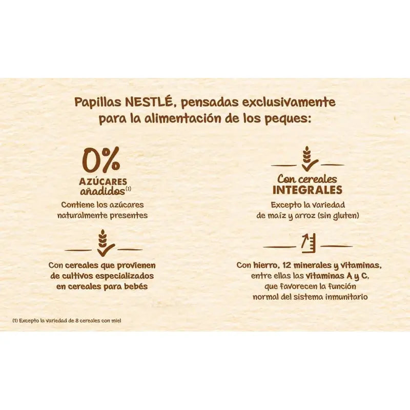 Nestlé detská kaša z 8 obilnín s sušienkou María, 475 g