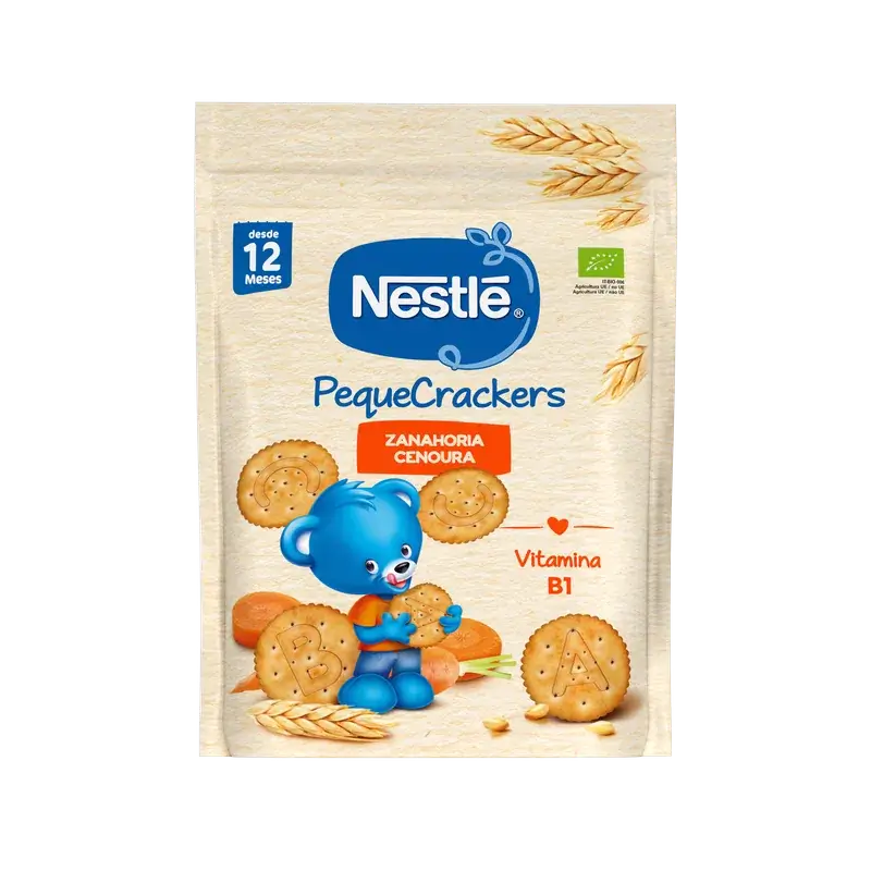 Nestlé PequeCrackers s mrkvou, 100 g