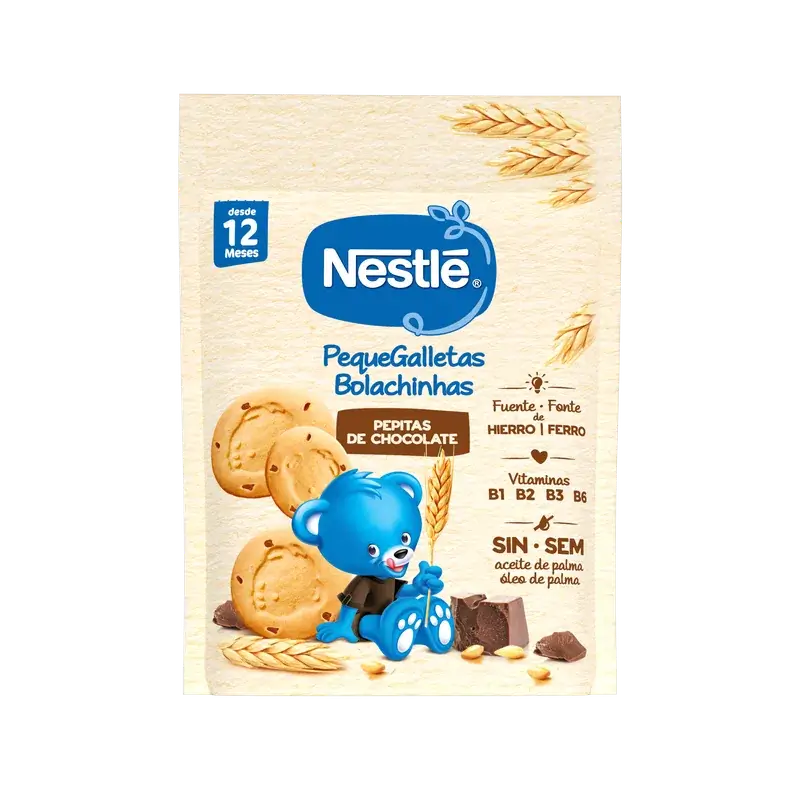 Nestlé PequeGalletas čokoládové sušienky, 150 g