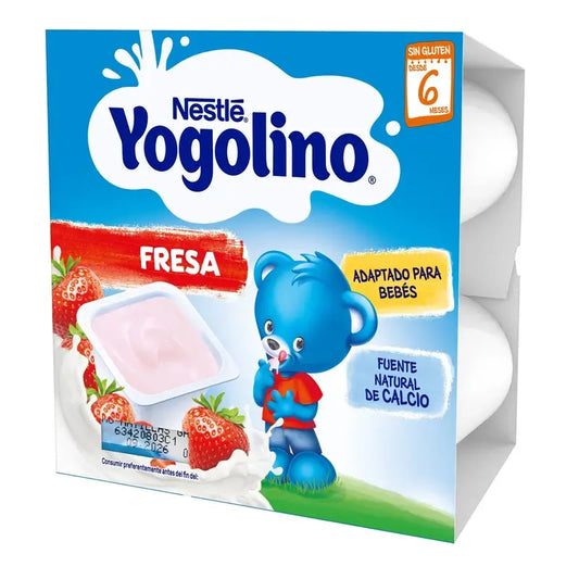 Nestlé Yogolino Jahoda, 4 × 100 g