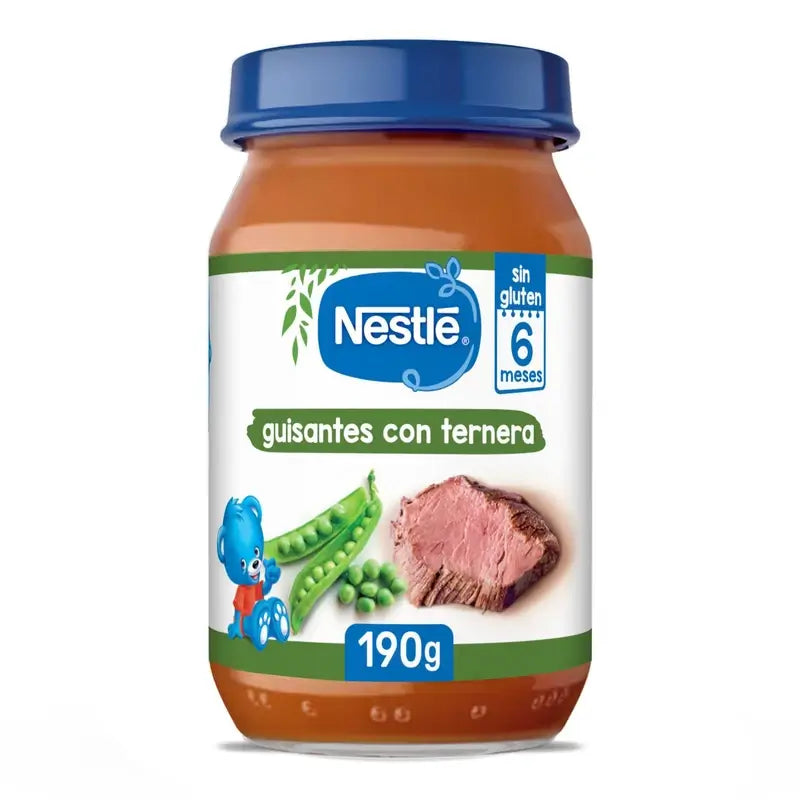 Nestlé – Hrášok s hovädzím mäsom v poháriku, 190 g