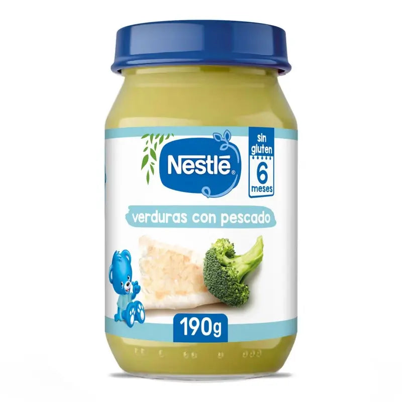 Nestlé – zeleninové pyré so rybou, 190 g