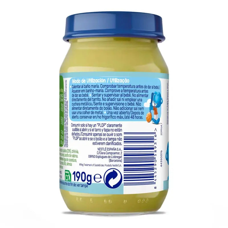 Nestlé – zeleninové pyré so rybou, 190 g