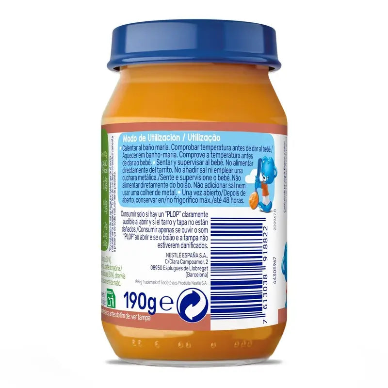 Nestlé Detské jedlá Savoury – zeleninové s morčacím mäsom, 190 g