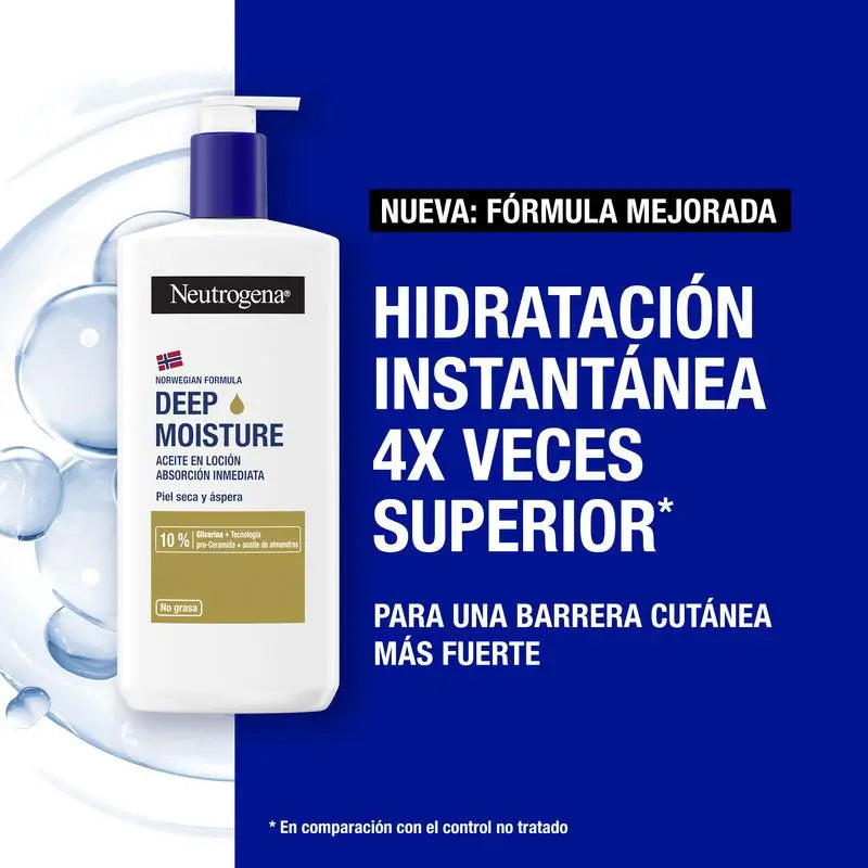 Neutrogena Hydratačný telový krém s mandľovým olejom, 400 ml