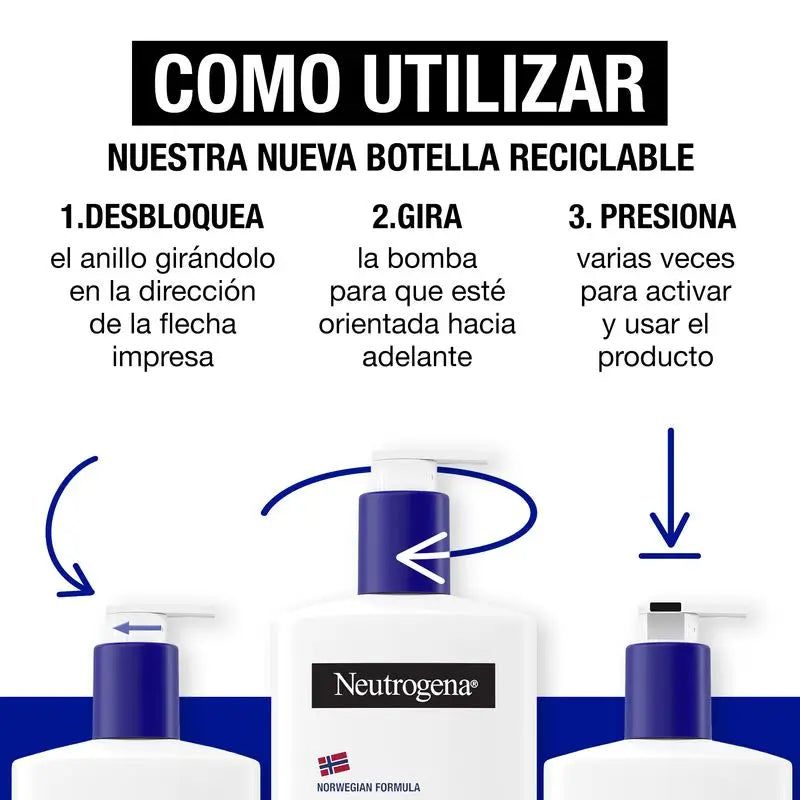 Neutrogena Hydratačný telový krém s mandľovým olejom, 400 ml