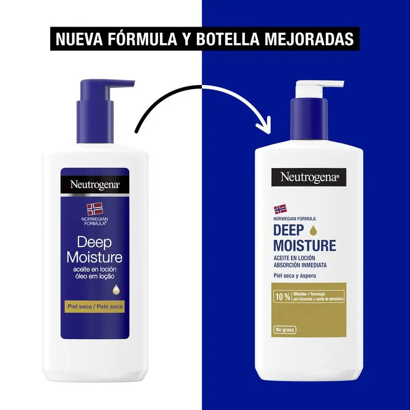 Neutrogena Hydratačný telový krém s mandľovým olejom, 400 ml