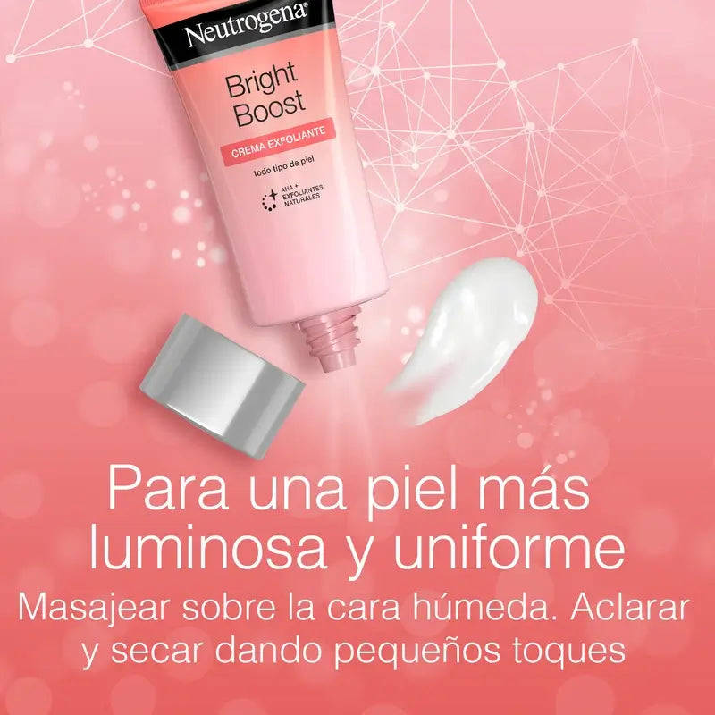 Neutrogena Bright Boost exfoliačný krém, 75 ml