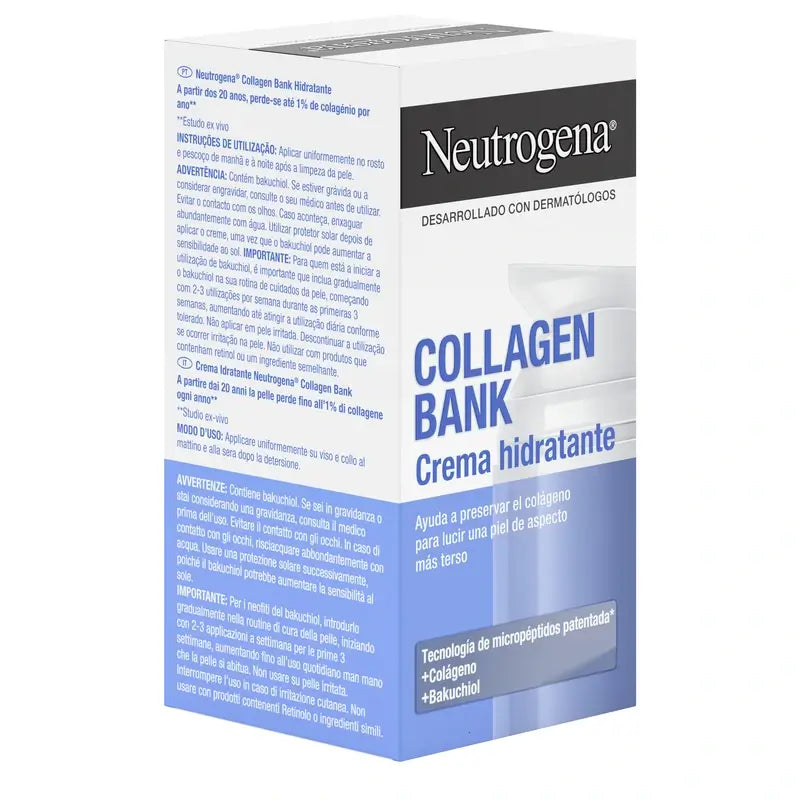 Neutrogena Collagen Bank Hydratačný krém na tvár, 50 ml