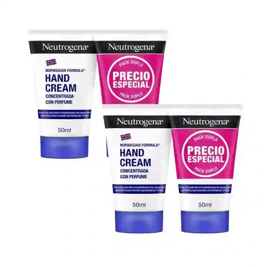 Neutrogena Koncentrovaný parfumovaný krém na ruky, 2 x 50 ml 