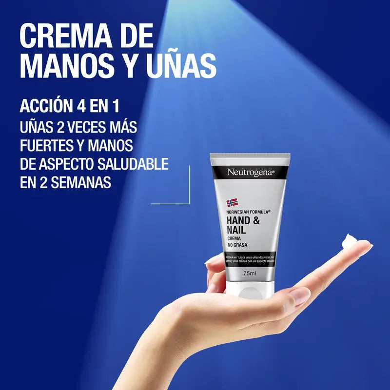 Neutrogena Krém na ruky a nechty, regeneračný a posilňujúci, 75 ml