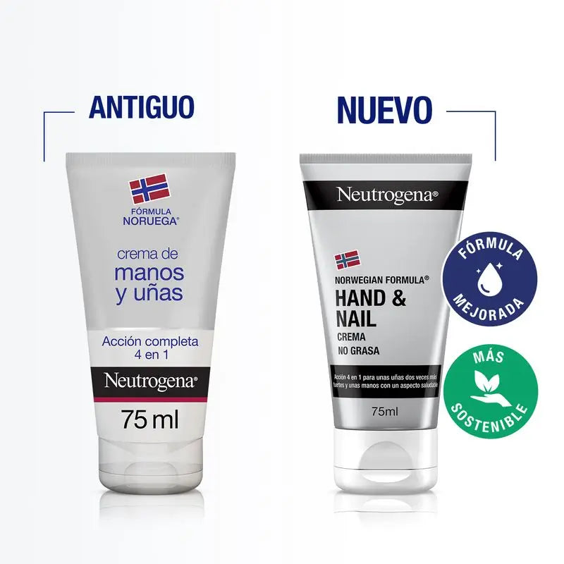 Neutrogena Krém na ruky a nechty, regeneračný a posilňujúci, 75 ml