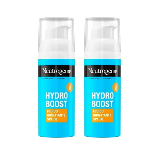 Neutrogena Hydro Boost Hydratačný pleťový krém s SPF 50, 2 × 50 ml