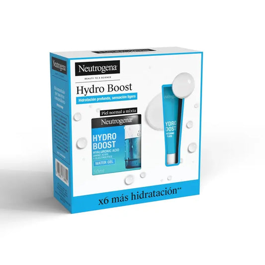 Neutrogena Hydro Boost Pack: vodný gélový krém 50 ml + očný krém 15 ml