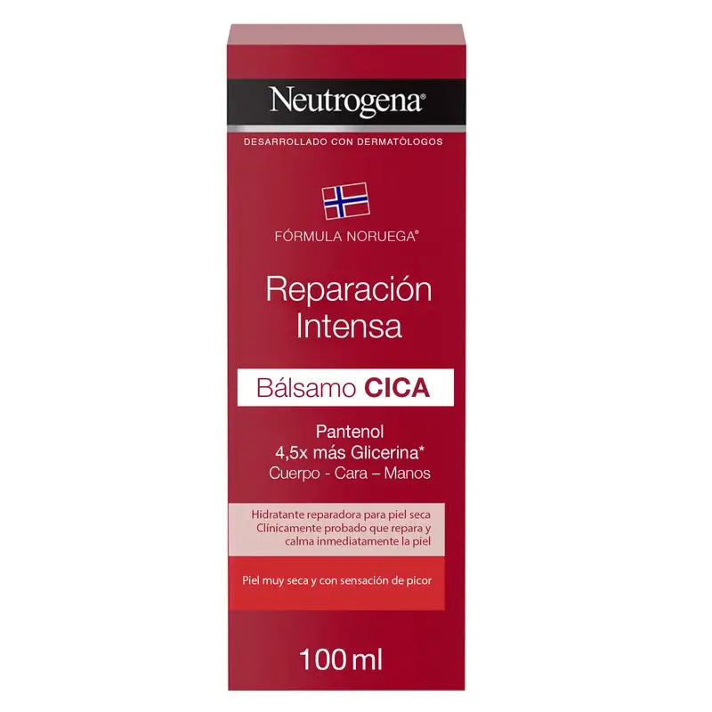 Neutrogena Intenzívna regenerácia – balzam Cica, 100 ml