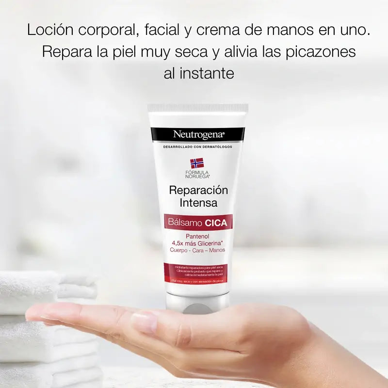 Neutrogena Intenzívna regenerácia – balzam Cica, 100 ml