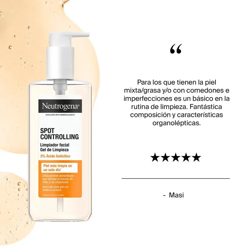 Čistiaci gél Neutrogena na redukciu pupienkov, 200 ml